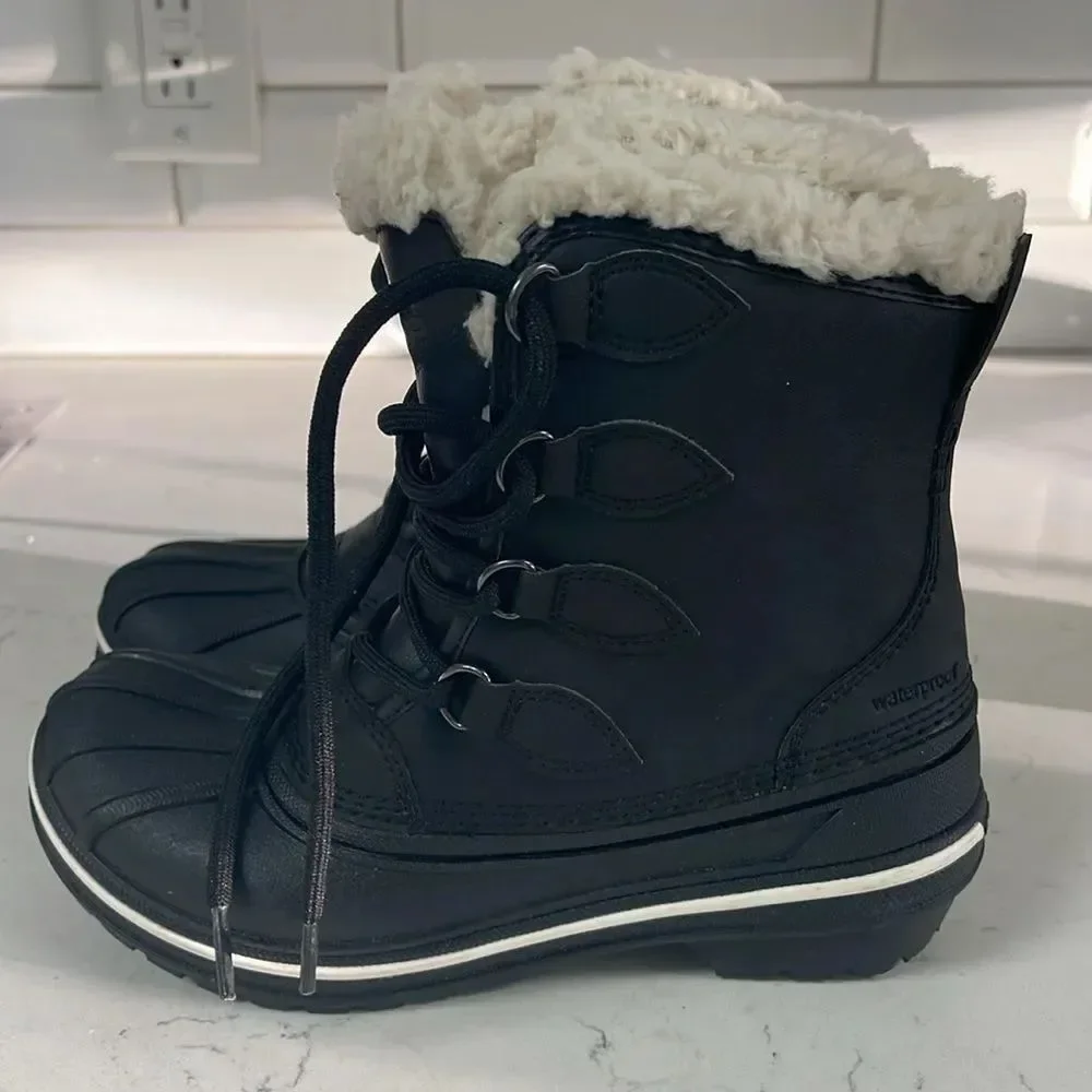 CROCS SHOES ALL CAST II BOOT Kids BLACK Size 4